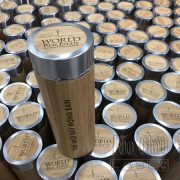 Khắc logo Bình Giữ Nhiệt Tre theo yêu cầu giá rẻ lấy ngay