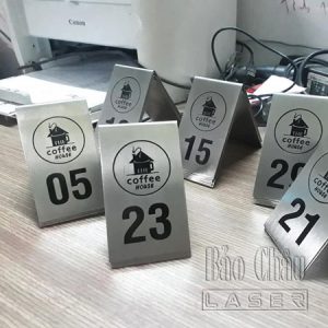 Nhãn inox ăn mòn Rẻ