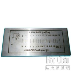 Khắc Laser Nhãn inox, ăn mòn Nhãn Inox Đẹp