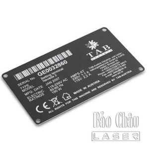 Khắc Laser Nhãn inox, Đẹp Gò Vấp