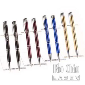Khắc Chữ Khắc Tên Khắc logo lên Bút Viết Kim Loại
